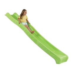 Tobogan pliabil pentru copii ROCLI, 2.9 m, HDPE, verde lime - Img 2