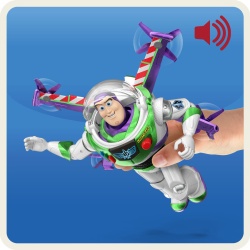 TOY STORY 5 FIGURINA BUZZ LIGHTYEAR ARTICULATA CU SUNETE 30CM - Img 3