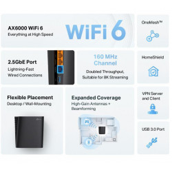 Tpl wi-fi 6 router gb ax6000 archer ax80 - Img 4