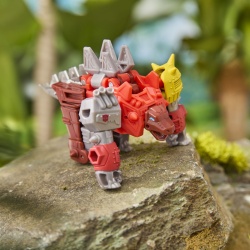 TRANSFORMERS CYBERWORLD ROBOT DINOBOT SNARL CONVERTIBIL 10CM - Img 8