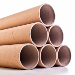 Tub din carton pentru protectie la transport folii si printuri, lungime 130 cm, diametru Ø76mm, grosime perete 4mm