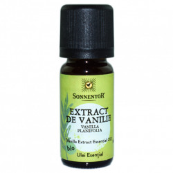 ULEI ESENTIAL EXTRACT DE VANILIE (uz intern) ECO 10ml SONNENTOR