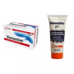 VENOSTIM 40CPS+VENOSTIM GEL 100ML PCH
