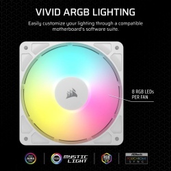 Ventilatoare CORSAIR RS120 ARGB WHITE - Img 8