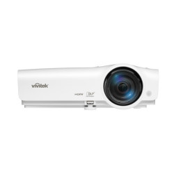 Videoproiector Vivitek DW284-ST, WXGA, 3,600 lm, 20,000:1 contrast, throw ratio 0.49 : 1