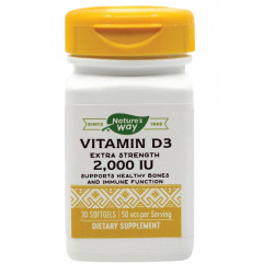 VITAMIN D3 2000UI 30CPS MOI