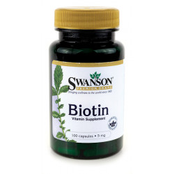 Vitamina b7 -biotina 5mg 100cps