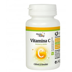 Vitamina c cu catina si amalaki 300mg 60cpr dacia plant