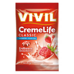 Vivil creme life capsuni fara zahar 110gr