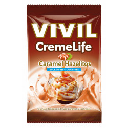 Vivil creme life caramel+alune f.zahar 110gr