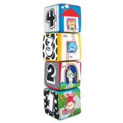 WINFUN SET 4 CUBURI STIVUIBILE DIN MATERIAL TEXTIL - Img 2