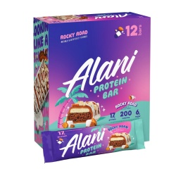 Alani Nu Fit Snacks Baton Proteic Cu Aroma De Rocky Road, 48 G - Img 3