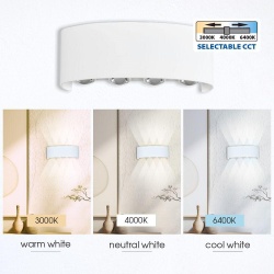 ARUBA LED 8W WH CCT-SWITCH IP65 VIVALUX - Img 3