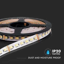 BANDA LED 24V SMD5050 24W/M 120LED/M 3IN1 IP20 5M - Img 3