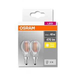 BASECLP40 4W/827 230V FIL E14 FS2 OSRAM - Img 1