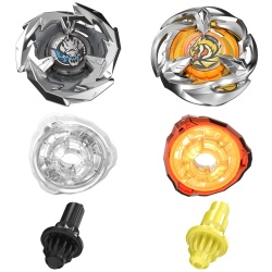 BEYBLADE X PACHET DUO GALE WYVERN 3-60T SI SWORD DRAN 3-80B - Img 2