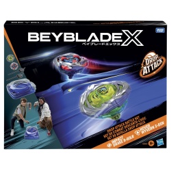 BEYBLADE X SET DE LUPTA DROP ATACK IMPACT DRAKE 9-60LR SI HOVER WYVERN 3-85N - Img 1