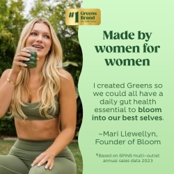 Bloom Greens & Superfoods, Amestec De Super-alimente Verzi Cu Aroma De Fructul Pasiunii Si Portocala, 141 G - Img 5