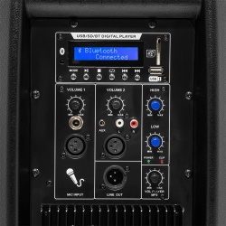 BOXA ACTIVA 15''/38CM 200W RMS CU BT/FM/TWS/USB/SD - Img 8