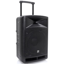 BOXA PORTABILA 12''/30CM + TWEETER 250W BT/USB/FM/SD + 2MIC VHF - Img 9