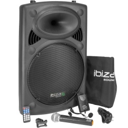 BOXA PORTABILA 15"/38CM 800W 12/230V USB/MP3 CU BT - Img 2