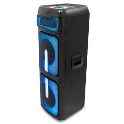 BOXA PORTABILA 2X10"/25CM 400W RMS CU USB/SD/BLUETOOTH - Img 5