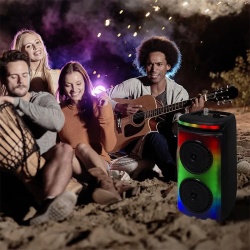 BOXA PORTABILA 2X6" 50W RMS BT/FM/AUX - Img 3