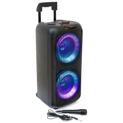 BOXA PORTABILA 2X8"/20CM 150W RMS - Img 3