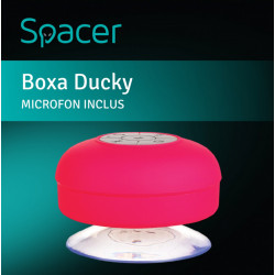 BOXA SPACER portabila bluetooth - SPB-DUCKY-RED - Img 4