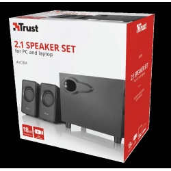 Boxe Trust Avora 2.1, 9W, negru - Img 5