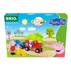 BRIO SET TRENULETUL PEPPA PIG