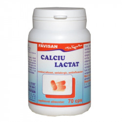 CALCIU LACTAT 70cps FAVISAN