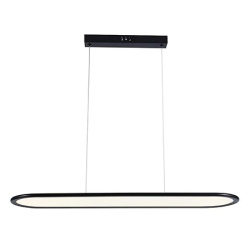 CANDELABRU LED 24W 80X100CM 3000K - NEGRU - Img 1