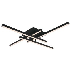 CANDELABRU LED DIMABIL 38W 3000K 85X85X10.5CM - NEGRU - Img 2