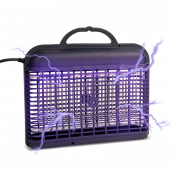 Capcană UV pentru insecte - 230V, suspendată - neagră - Img 1