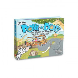 Carticica copii Caravana Safari - Poke-a-Dot Melissa & Doug - Img 1