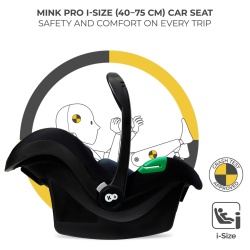 CARUCIOR KINDERKRAFT YOXI 3IN1 (MINK PRO) PURE BLACK - Img 13