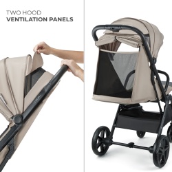 CARUCIOR SPORT KINDERKRAFT LOOM, 0-22 KG, LINEN BEIGE - Img 16