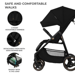 CARUCIOR SPORT KINDERKRAFT TRIG3 ONYX BLACK - Img 4