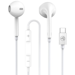 Casti cu fir Tellur Basic U In-Ear alb