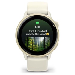 Ceas Garmin vívoactive 6 Bone/Lunar Gold - Img 15