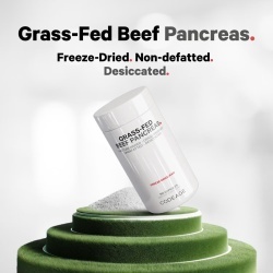 Codeage Grass-fed Beef Pancreas, Formula Premium Pentru Sustinerea Pancreasului, 180 Cps - Img 8