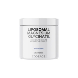 Codeage Magneziu Bisglicinat Lipozomal Cu Bioperine - Formula Avansata Pentru Absorbtie Superioara, 240 Cps - Img 2