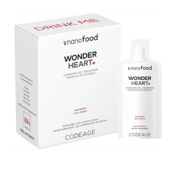 Codeage Nanofood Wonder Heart Coq10 Ubiquinone Liposomal With Phosphatidylcholine, Formula Cu Ubiquinona Pentru Sanatatea Sistemului Cardiovascular Cu Aroma De Zmeura, 30 Pliculete X 10 Ml