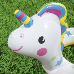 Colac de înot gonflabil - unicorn - 79 x 58 cm - Img 5