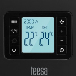 CONVECTOR INCALZIRE ECRAN LCD 3 TREPTE 2000W TEESA - Img 6