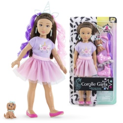 COROLLE SET UNICORN PAPUSA LUNA 28CM - Img 7