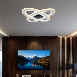 CORP ILUMINAT DECORATIV DIMABIL 130W 3000K + 6000K - ALB - Img 10