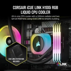 Corsair Cooler iCUE LINK H100i LIQUID - Img 12