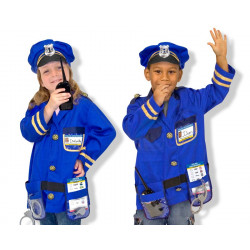 Costum carnaval copii Ofiter de Politie Melissa and Doug - Img 2